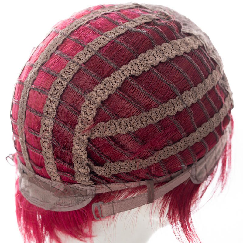 L - email Wig LOL Arcane Season 2 Vi Cosplay Costume Halloween Costume And Wig Kit - lemailwigs