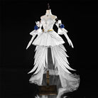 L - email Wig LOL Crystal Rose Lux White Cosplay Costume Wig Full Set - lemailwigs