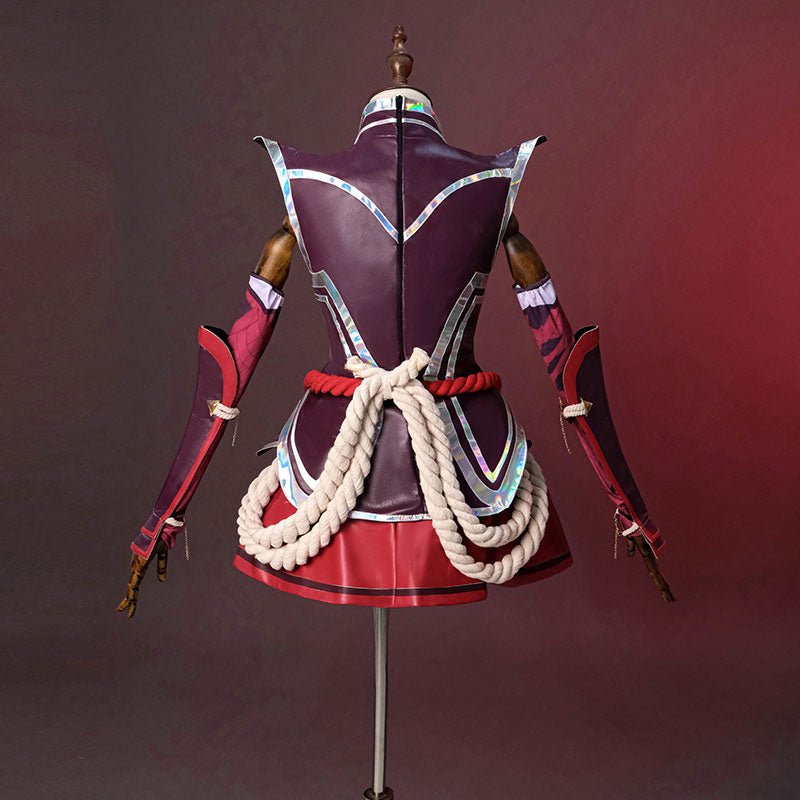 L - email Wig LOL Foxfire Ahri Cosplay Costume - lemailwigs