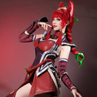 L - email Wig LOL Foxfire Ahri Cosplay Costume - lemailwigs