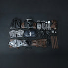 L - email Wig LOL League Of Legends Katarina The Sinister Blade Halloween Cosplay Costume Full Set - lemailwigs