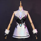 L - email Wig LOL League Of Legends Miss Fortune Cosplay Costume And Wig Full Set - lemailwigs
