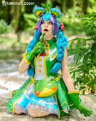 L - email Wig LOL Rain Shepherd Gwen Twin Tails Cosplay Wig - lemailwigs