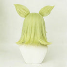 L - email Wig LOL Zeri The Spark Of Zaun 40cm Green Cosplay Wig - lemailwigs