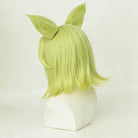 L - email Wig LOL Zeri The Spark Of Zaun 40cm Green Cosplay Wig - lemailwigs