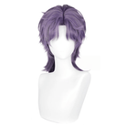 L - email Wig Love and Deepspace Rafayel Purple 38cm Short Halloween Cosplay Wig - lemailwigs