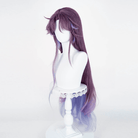 L - email Wig Love and Deepspace Rafayel Purple Mixed 100cm Long Halloween Cosplay Wig - lemailwigs