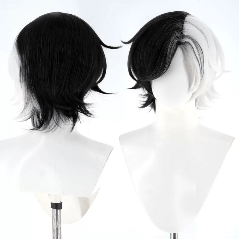 L - email Wig Marvel Rivals Luna Snow 34CM Halloween Cosplay Wig - lemailwigs