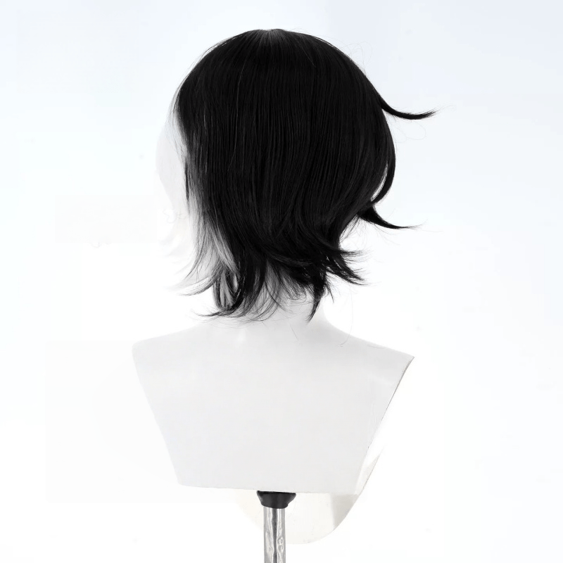 L - email Wig Marvel Rivals Luna Snow 34CM Halloween Cosplay Wig - lemailwigs