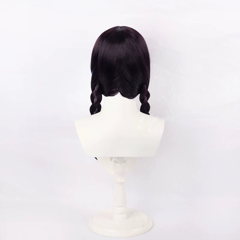 L - email Wig Marvel Rivals Psylocke Blood Kariudo 60CM Halloween Cosplay Wig - lemailwigs