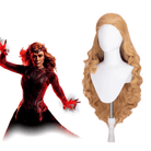 L - email Wig Marvel Rivals Scarlet Witch Red 80cm Halloween Cosplay Wig - lemailwigs
