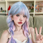 L - email Wig Multicolor Mix Lolita 68cm Wig - lemailwigs