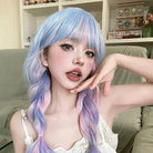L - email Wig Multicolor Mix Lolita 68cm Wig - lemailwigs