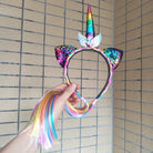 L - email Wig My Little Pony Unicorn Kid's Headband Halloween Cosplay Accessories - lemailwigs