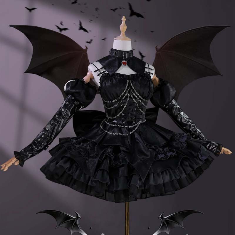 L - email Wig Needy Streamer Overload Ame - chan Cosplay Costume - lemailwigs