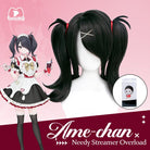 L - email Wig Needy Streamer Overload Ame - chan Cosplay Costume Wig Set - lemailwigs