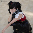 L - email Wig Needy Streamer Overload Ame - chan Dress Cosplay Costume Wig Set - lemailwigs
