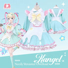 L - email Wig Needy Streamer Overload KAngel Cosplay Costume Wig Set - lemailwigs
