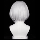 L - email Wig Nier Automata 2B White Short Wig - lemailwigs