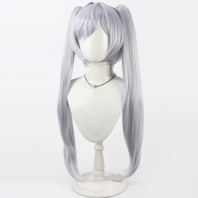 L - email Wig NIKKE: Goddess of Victory Cinderella Double Braids 100cm Halloween Cosplay Wig - lemailwigs