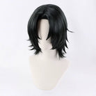 L - email Wig ONE PIECE Portgas D. Ace Black Green 35cm Halloween Cosplay Wig - lemailwigs