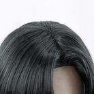 L - email Wig ONE PIECE Portgas D. Ace Black Green 35cm Halloween Cosplay Wig - lemailwigs