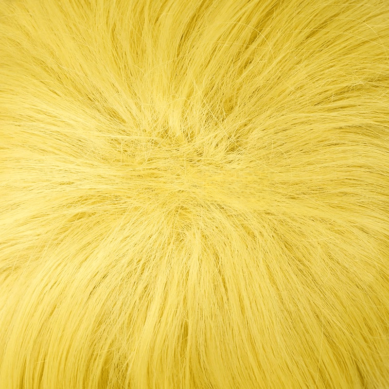 L - email Wig ONE PIECE Vinsmoke Sanji Golden Yellow 30cm Halloween Cosplay Wig - lemailwigs