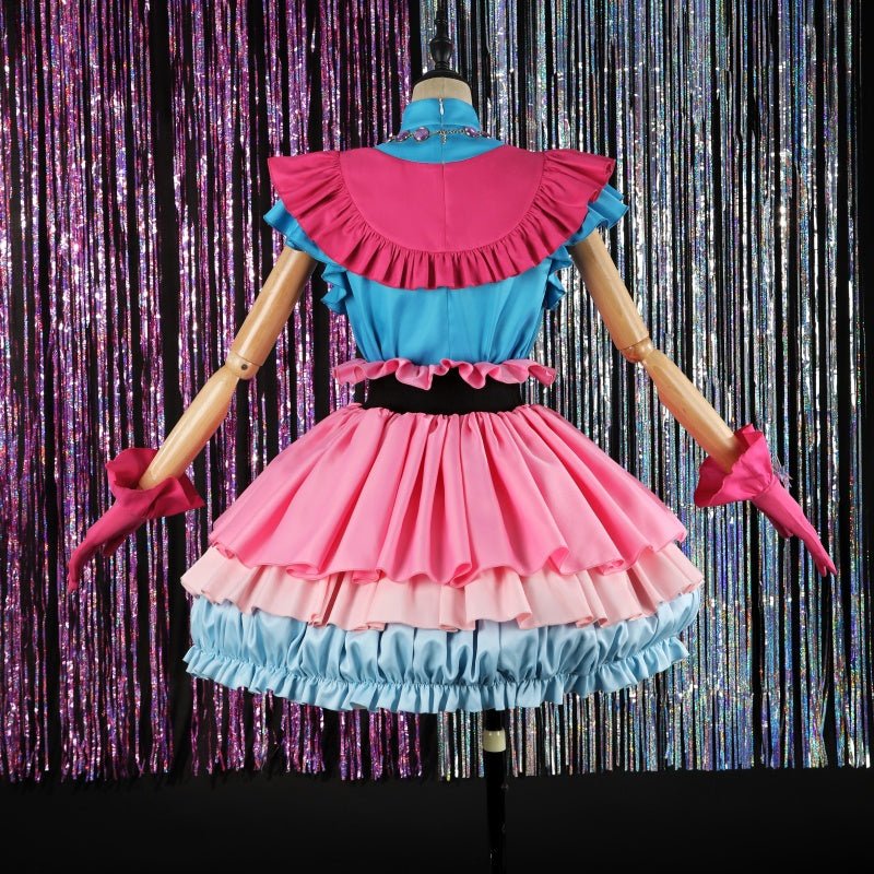 L - email Wig Oshi no Ko Ai Hoshino Season 3 Pink Blue Cosplay Costume - lemailwigs