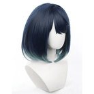 L - email Wig Oshi no Ko Akane Kurokawa Blue Green Shorts Cosplay Wig - lemailwigs