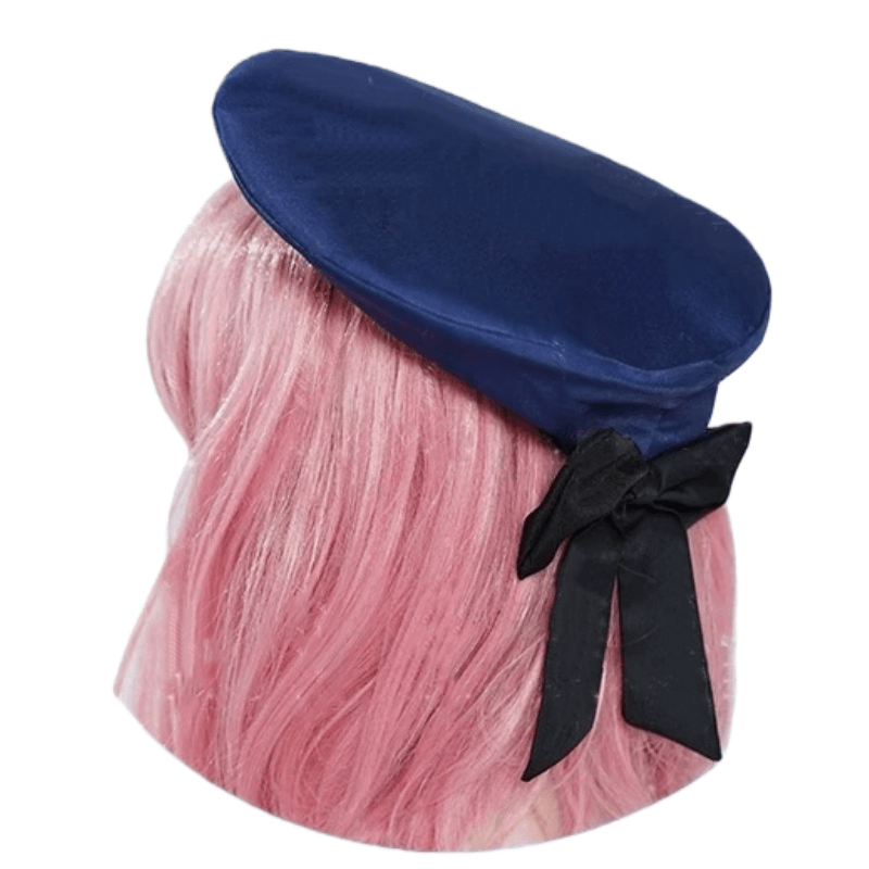 L - email Wig Oshi no Ko Ruby Hoshino Blonde Mixed Red Cosplay Costume And Wig Full Set - lemailwigs