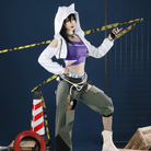 L - email Wig Overwatch Ashe Girl Group Collab Cosplay Costume - lemailwigs