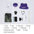 L - email Wig Overwatch Ashe Girl Group Collab Cosplay Costume - lemailwigs