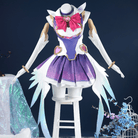 L - email Wig Overwatch Kiriko Magical Girl Cosplay Costume - lemailwigs