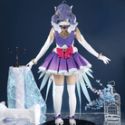 L - email Wig Overwatch Kiriko Magical Girl Cosplay Costume - lemailwigs