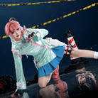 L - email Wig Overwatch Rainy Day Kiriko Cosplay Costume - lemailwigs