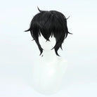 L - email Wig Persona 5 Ren Amamiya Black Halloween Cosplay Wig - lemailwigs