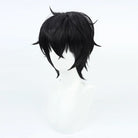 L - email Wig Persona 5 Ren Amamiya Black Halloween Cosplay Wig - lemailwigs