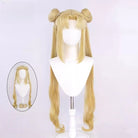 L - email Wig Pretty Soldier Sailor Moon 95cm Cream Yellow Cosplay Wig - lemailwigs