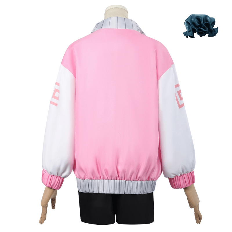 L - email Wig SAKAMOTO DAYS Lu Shaotang Cosplay Costume And Wig Full Set - lemailwigs