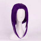 L - email Wig Teen Titans Raven Purple Short Halloween Cosplay Wig - lemailwigs