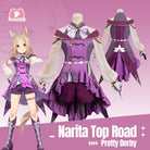 L - email Wig Uma musume: Pretty Derby Narita Top Road Race Outfit Cosplay Costume - lemailwigs