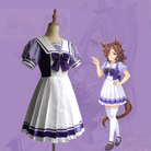 Umamusume: Pretty Derby Agnes Tachyon Tracen Academy Uniform Halloween Cosplay Costume And Wig Full Set - lemailwigs