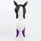 L - email Wig Umamusume: Pretty Derby Air Shakur Mixed Color Long Tail And Ears Halloween Cosplay Wig - lemailwigs