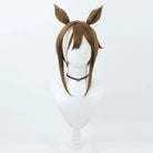 L - email Wig Umamusume: Pretty Derby Cheval Gran Brown 35cm Halloween Cosplay Wig - lemailwigs