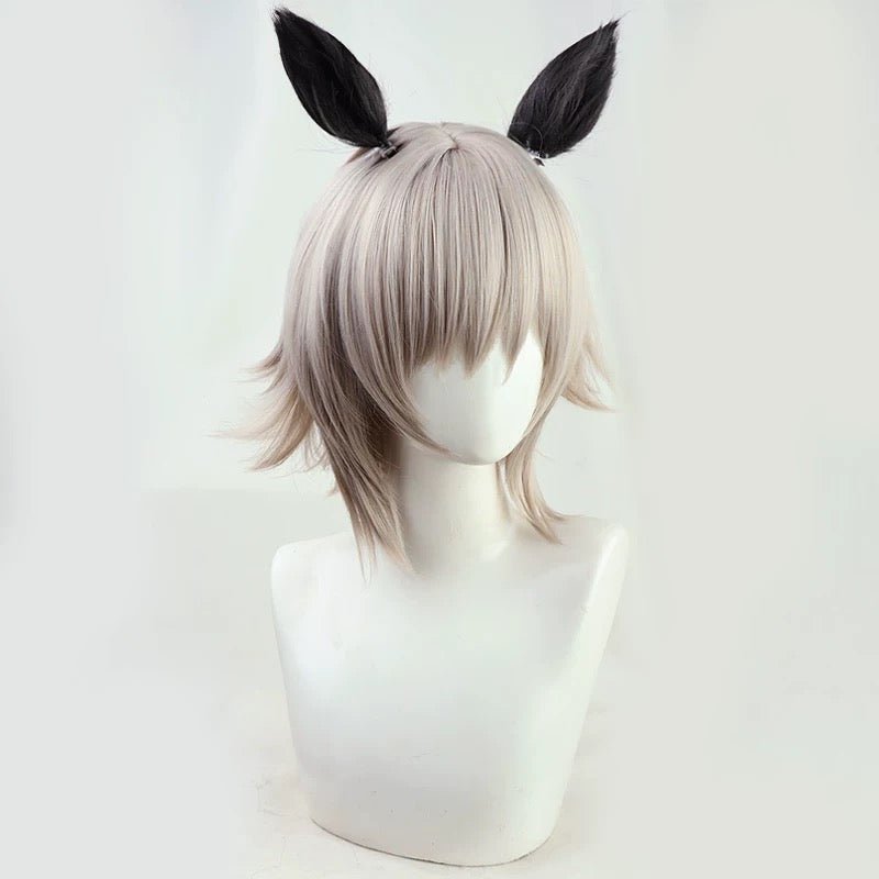 L - email Wig Umamusume: Pretty Derby Curren Chan Halloween Cosplay Wig - lemailwigs