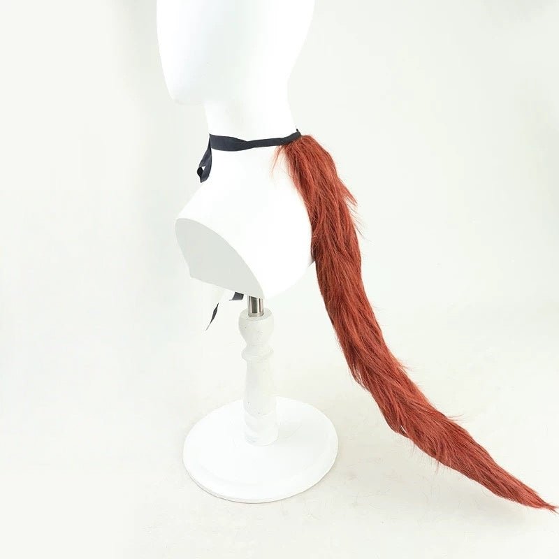 L - email Wig Umamusume: Pretty Derby Daiwa Scarlet Brown Halloween Cosplay Wig - lemailwigs