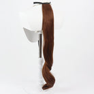 L - email Wig Umamusume: Pretty Derby Epiphaneia Brown Cosplay Wig Tail - lemailwigs