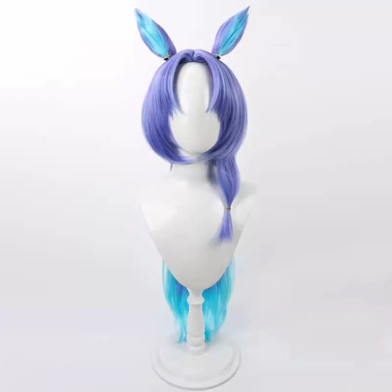 L - email Wig Umamusume: Pretty Derby Godolphin Barb 80cm Halloween Cosplay Wig - lemailwigs
