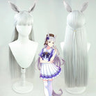 L - email Wig Umamusume: Pretty Derby Gold Ship Treasure Academy Halloween Cosplay Costume And Wig Full Set - lemailwigs
