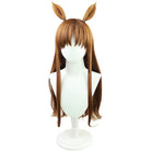 L - email Wig Umamusume: Pretty Derby Grass Wonder Brown Long Halloween Cosplay Wig - lemailwigs